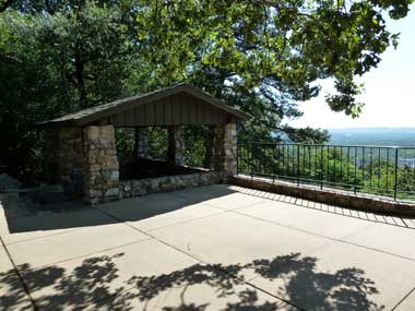 Picnic Shelter at the West Mountain Summit
